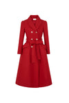 Mona Louise Coat - Red