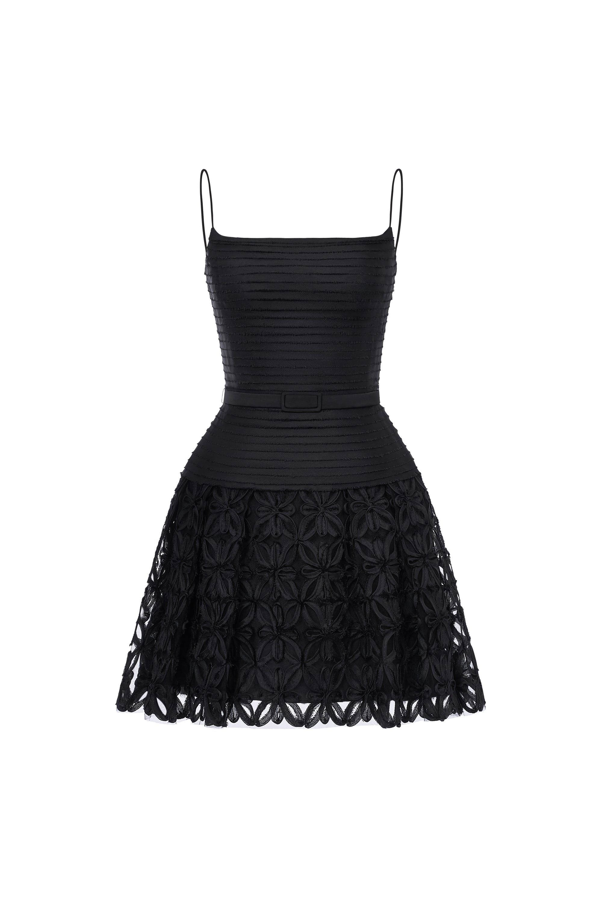 chinese dress ladies Miss Circle Talia Black Satin Lace Corset Maxi Dress S main image 1