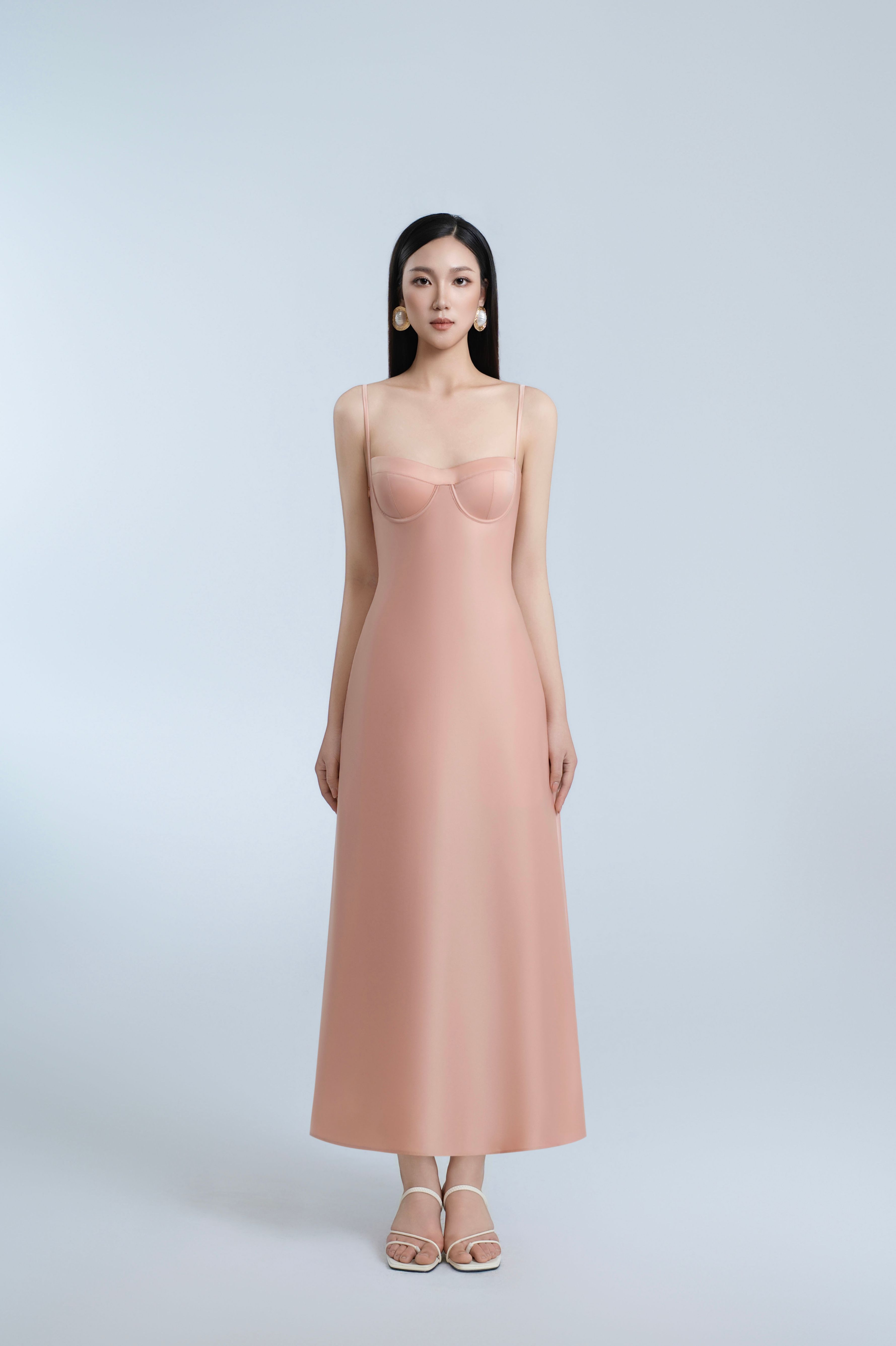 Julieta Dress - Coral