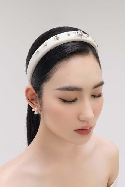 Émilie 头带 - 白色