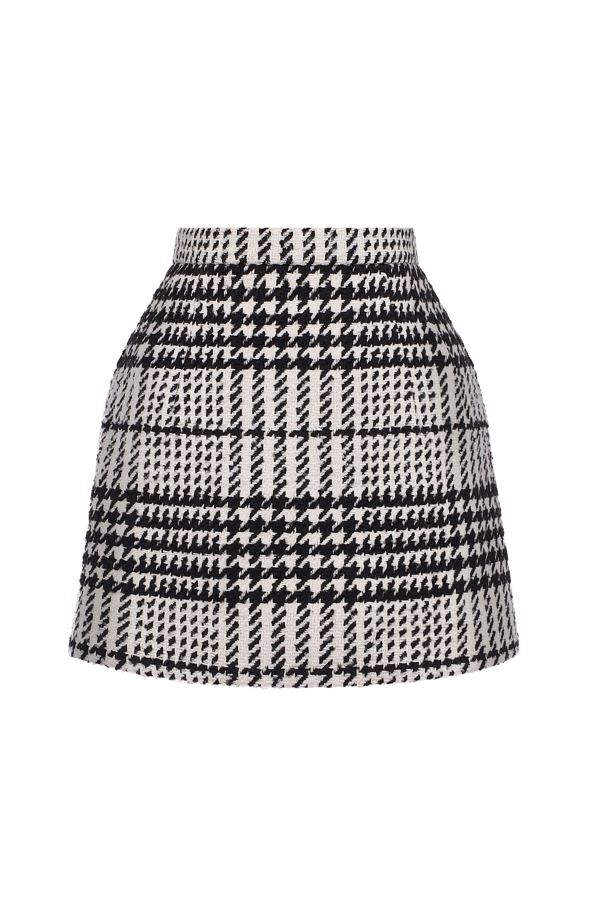 Demi Black-White Mini Skirt – DeTHEIA