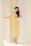 Madalena Dress - Yellow