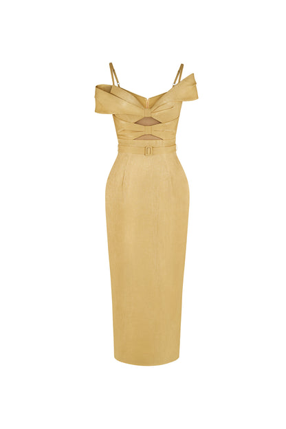 Madalena Dress - Yellow
