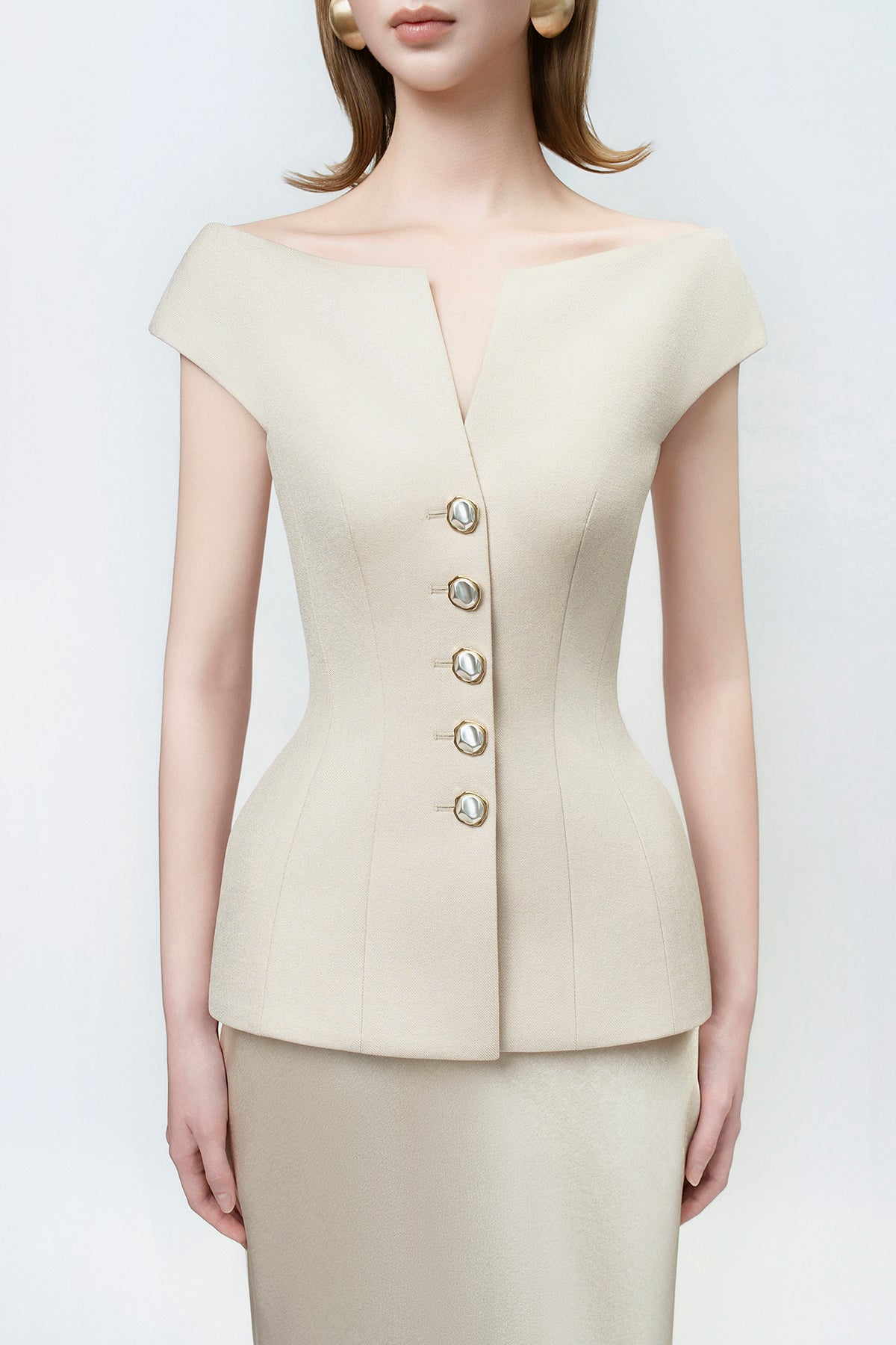 gold trumpet skirt, DeTHEIA De Nona Cometa