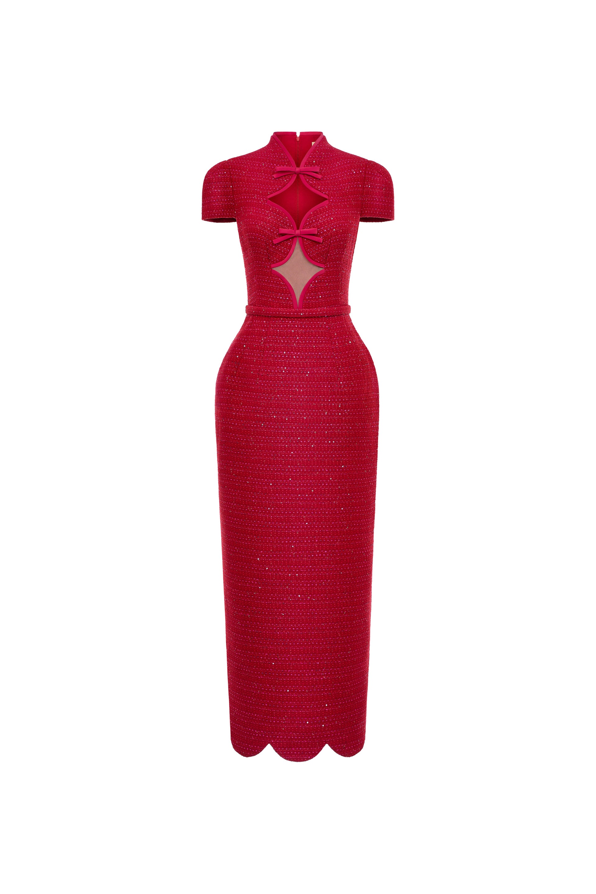 strapless open back dress Klara Cut Out Maxi Dress main image 0