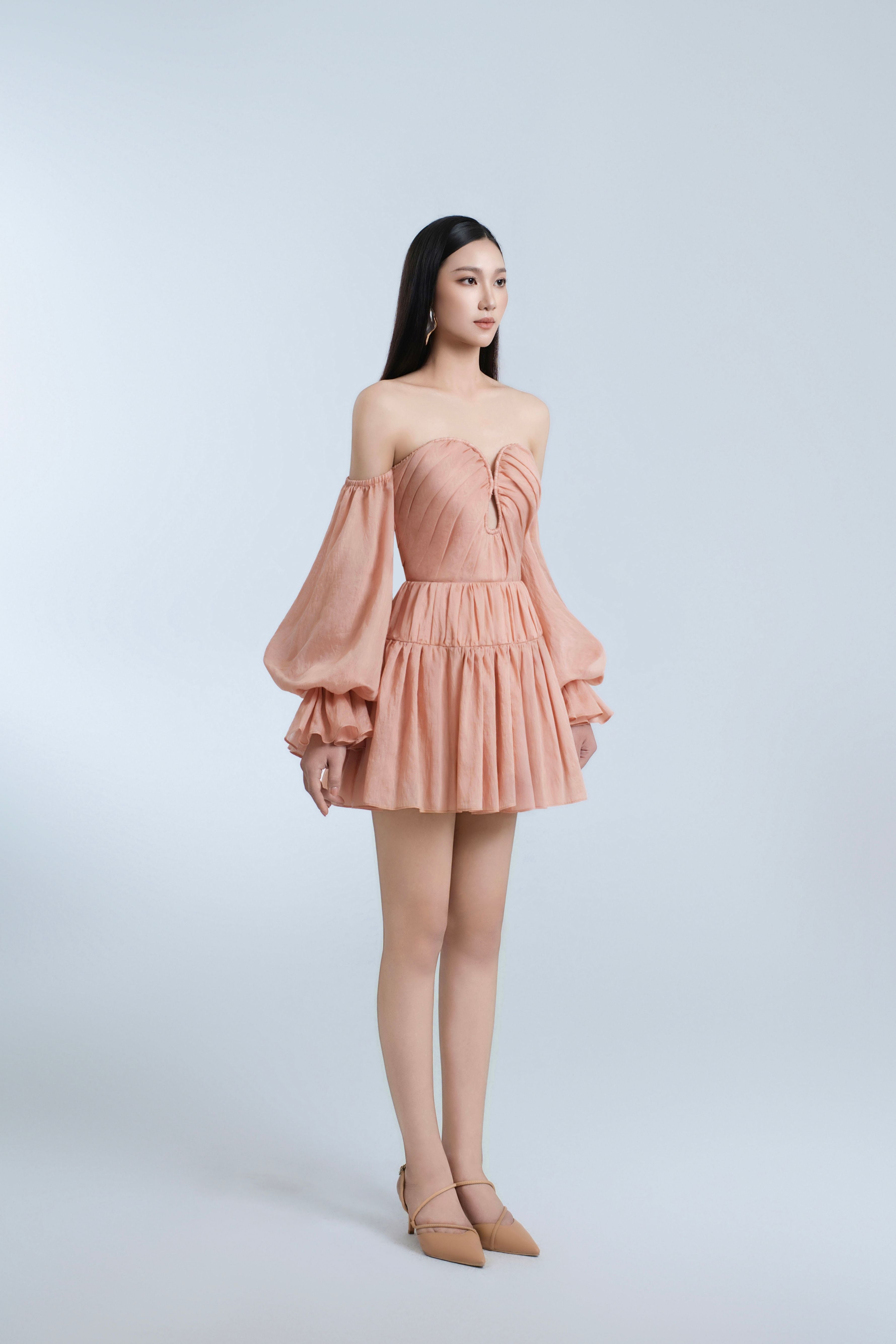 Ari Dress - Coral