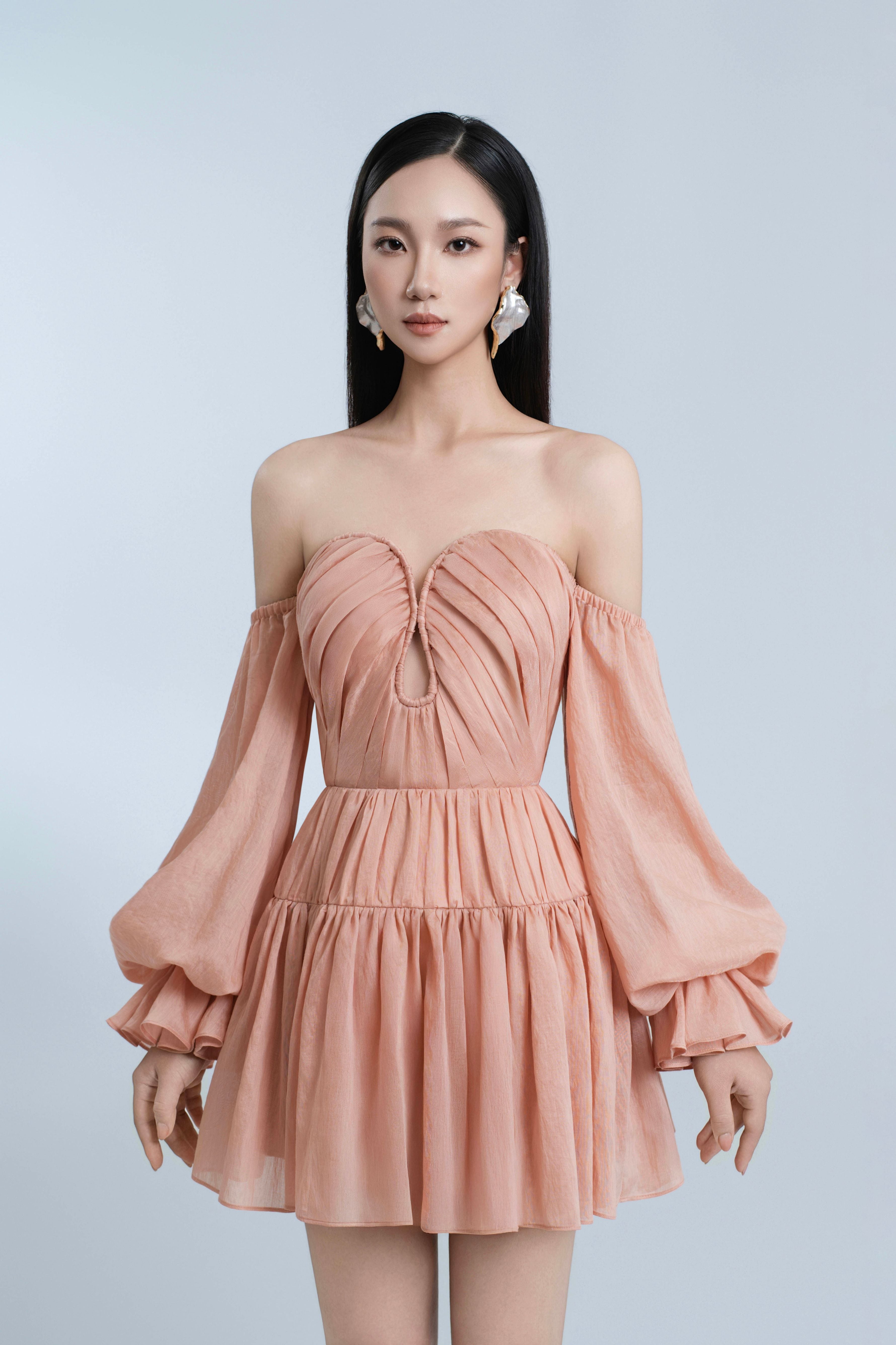 Ari Dress - Coral