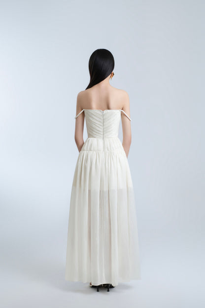 Arianna Dress - Cream DeTHEIA Arianna Dress - Cream DeTHEIA