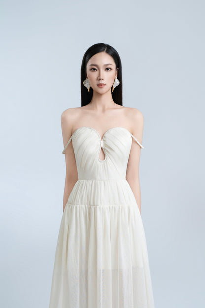 Arianna Dress - Cream