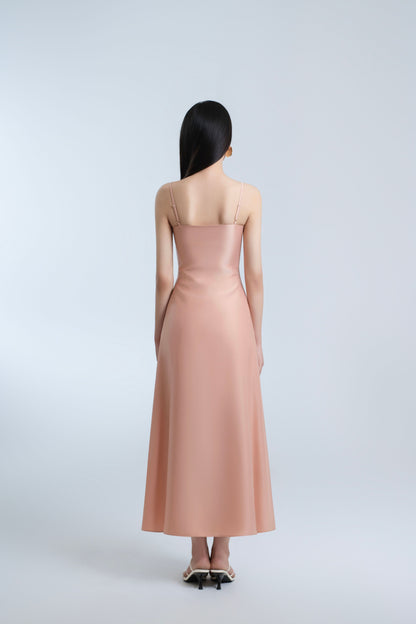 Julieta Dress - Coral
