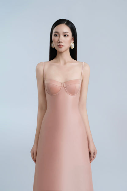 Julieta Dress - Coral