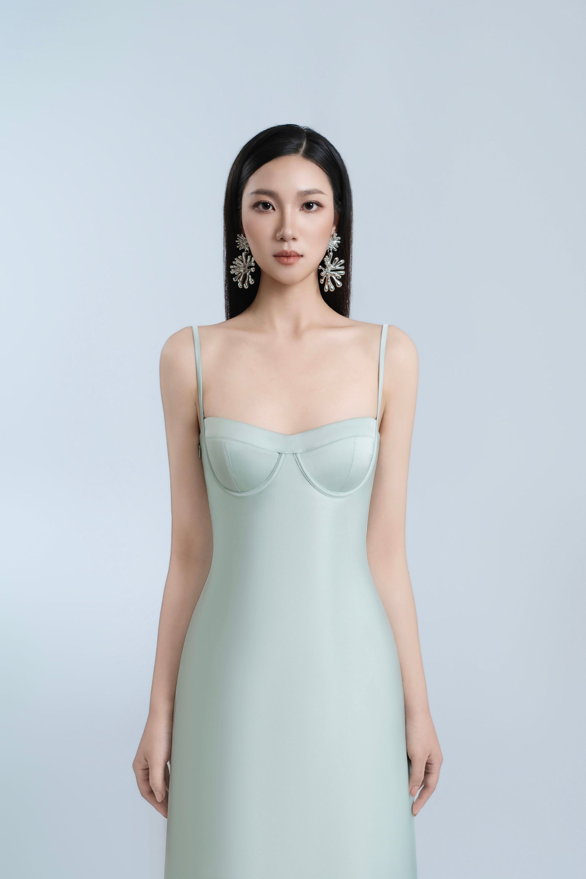 Julieta Mint Midi Dress – DeTHEIA